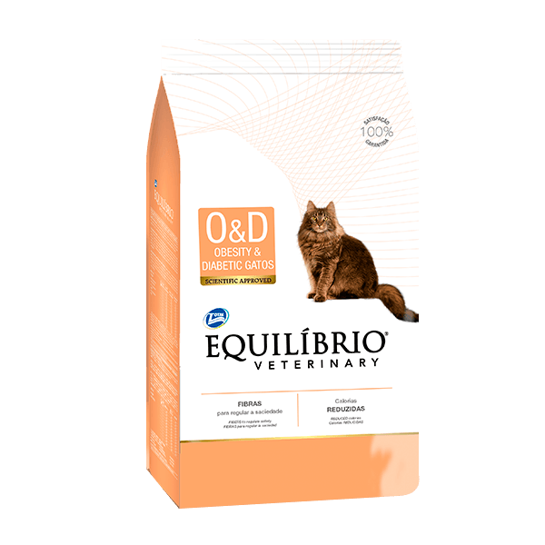 EQUILIBRIO VETERINARY GATO OBESITY & DIABETIC X 2KG