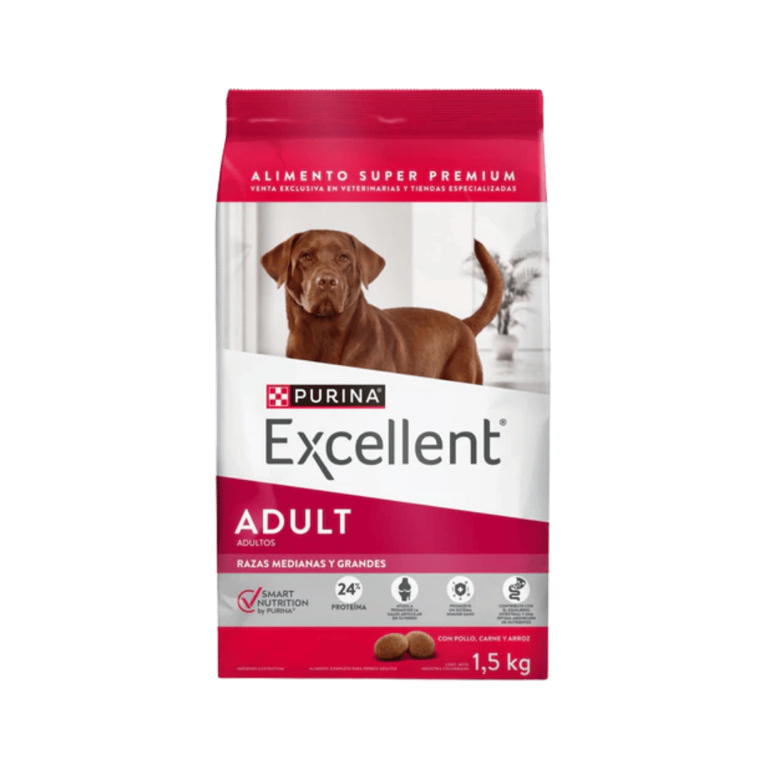 EXCELLENT ADULTO RAZA MEDIANA GRANDE