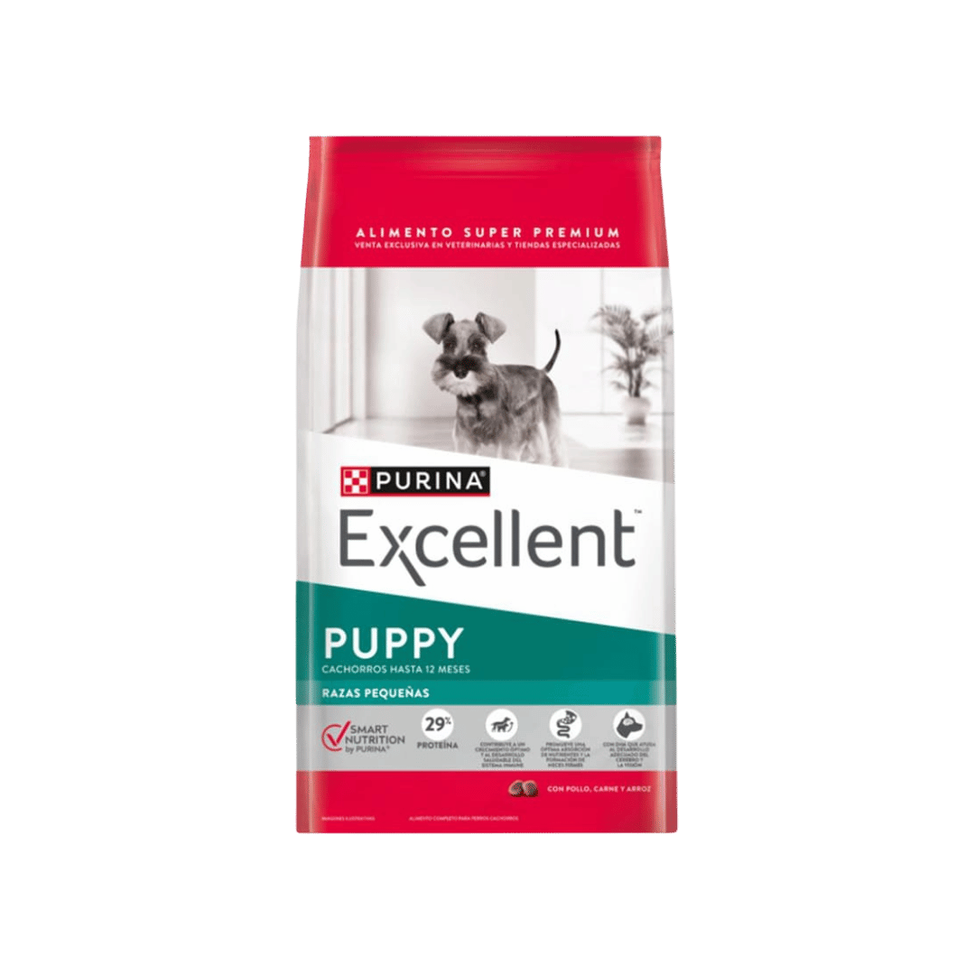 EXCELLENT PUPPY RAZA PEQUEÑA X 3KG