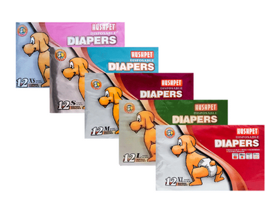 PAÑAL PARA MASCOTA BOLSA X 12 UND