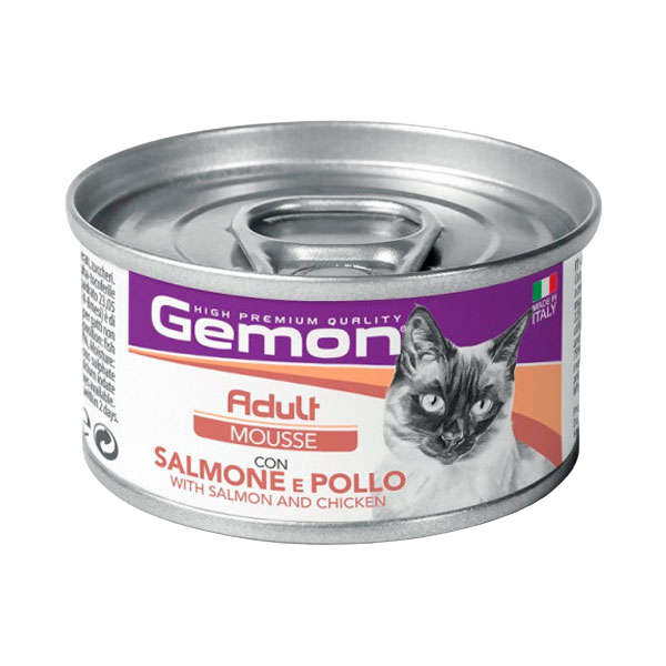 GEMON MOUSSE GATO ADULTO X 85GR