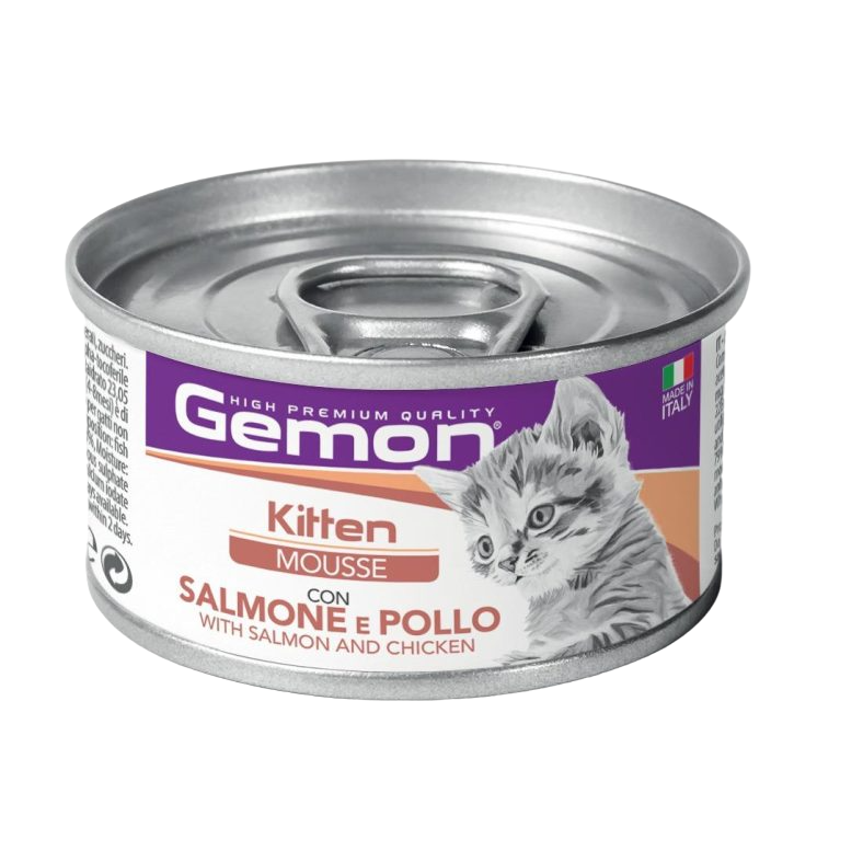 GEMON MOUSSE GATO KITTEN X 85GR