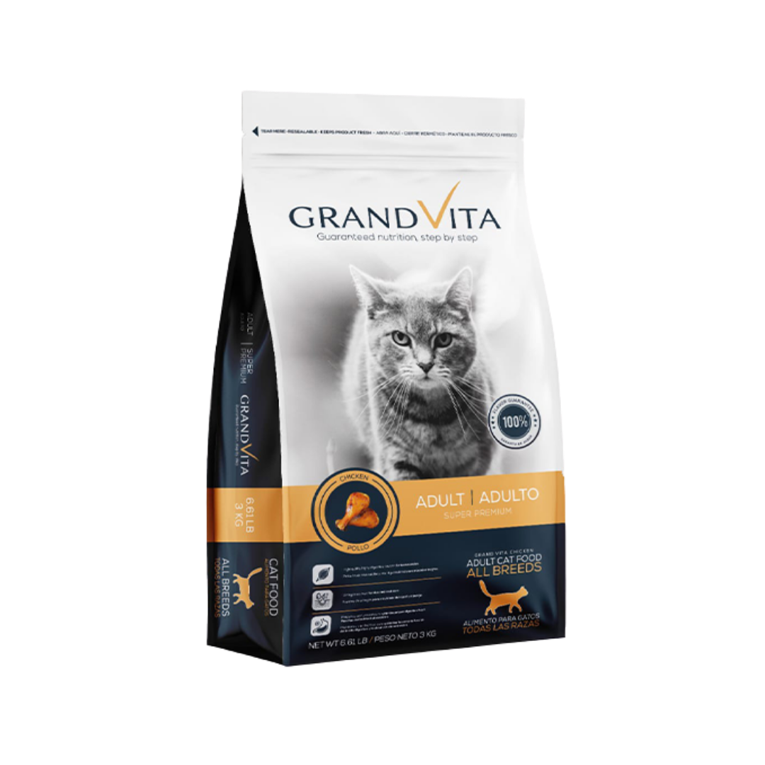 GRAND VITA GATO POLLO X 1KG