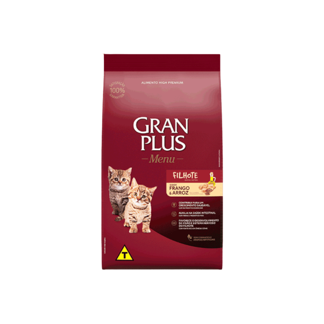 GRAN PLUS GATITO POLLO X 1KG