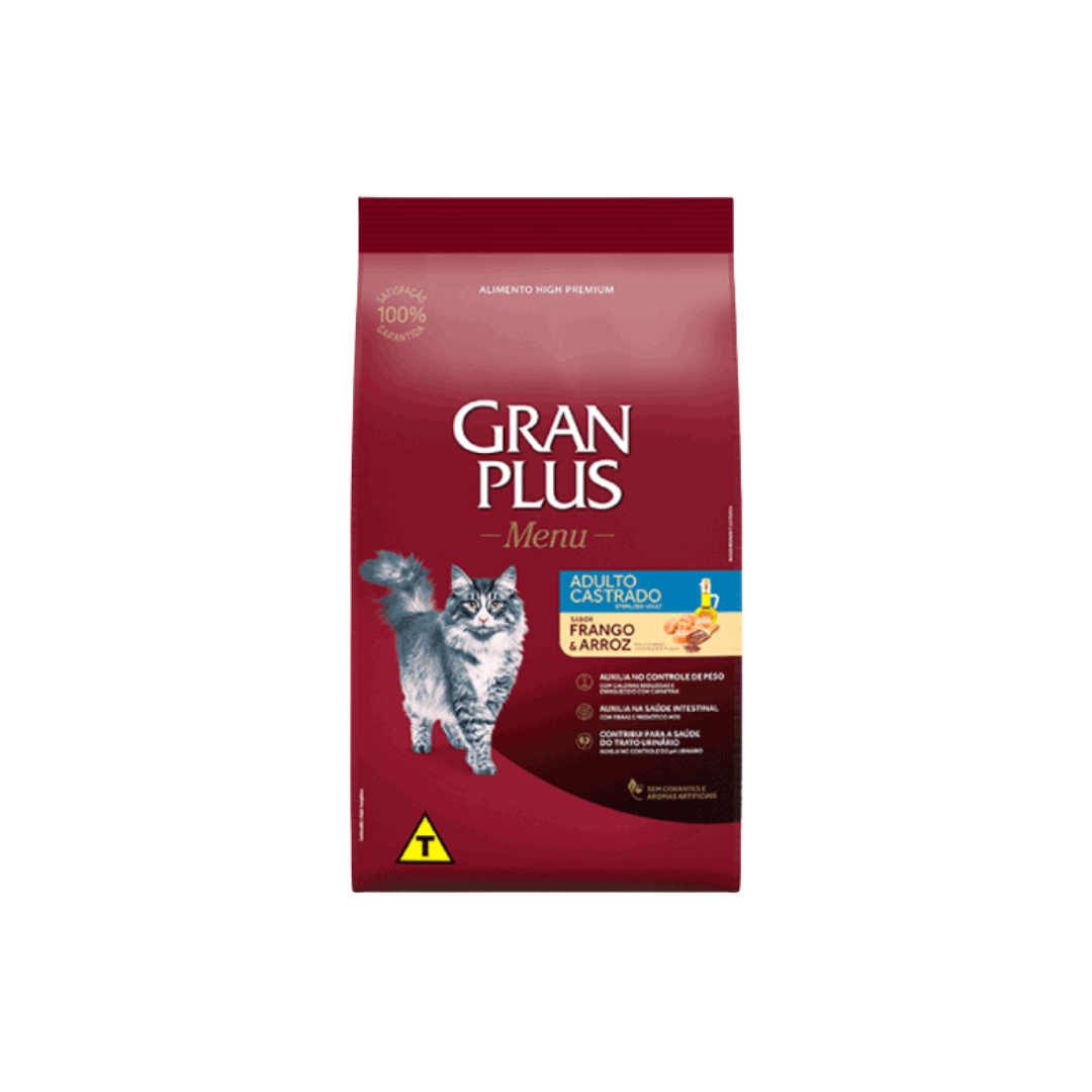 GRAN PLUS GATO CASTRADO X 1KG