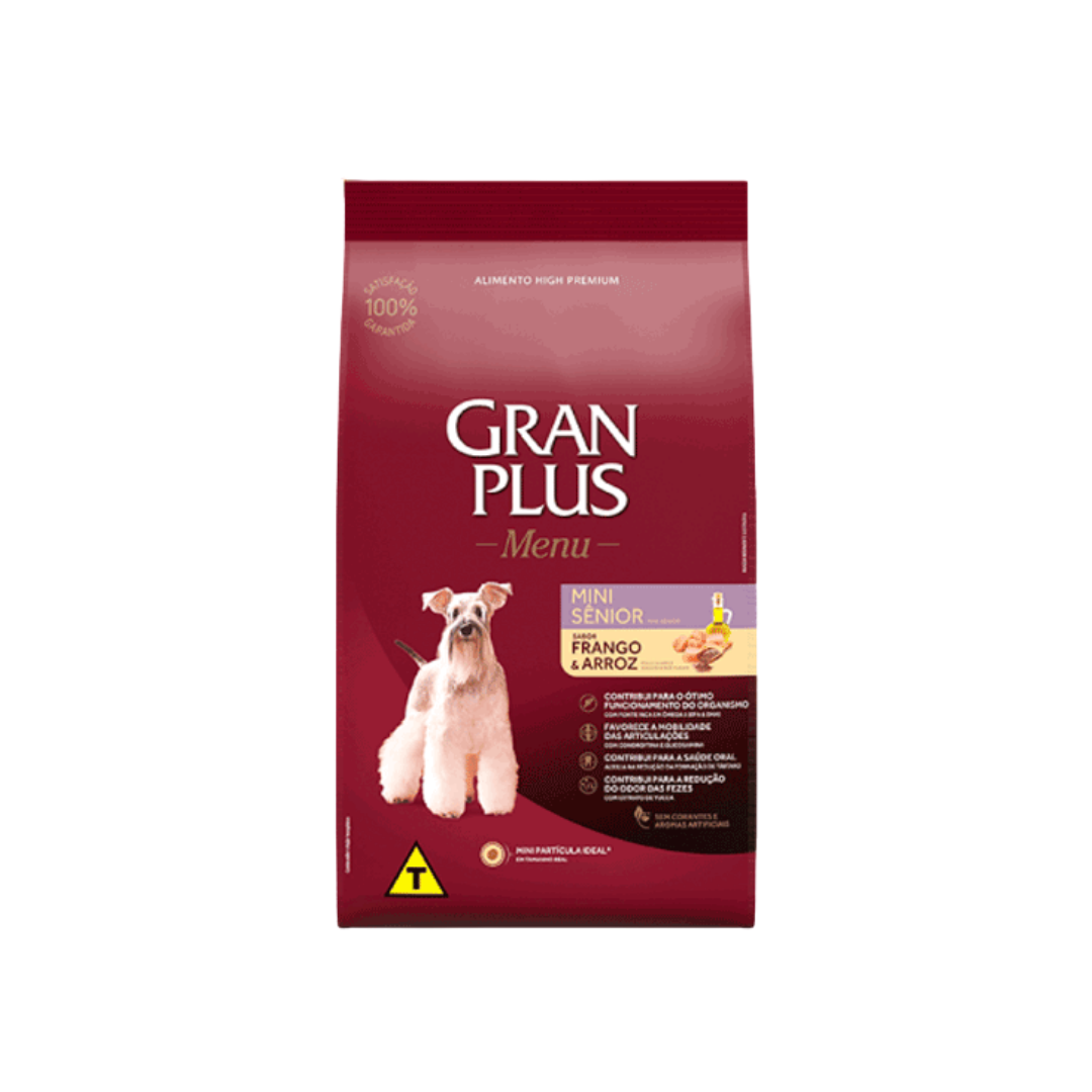 GRAN PLUS SENIOR POLLO Y ARROZ X 3KG