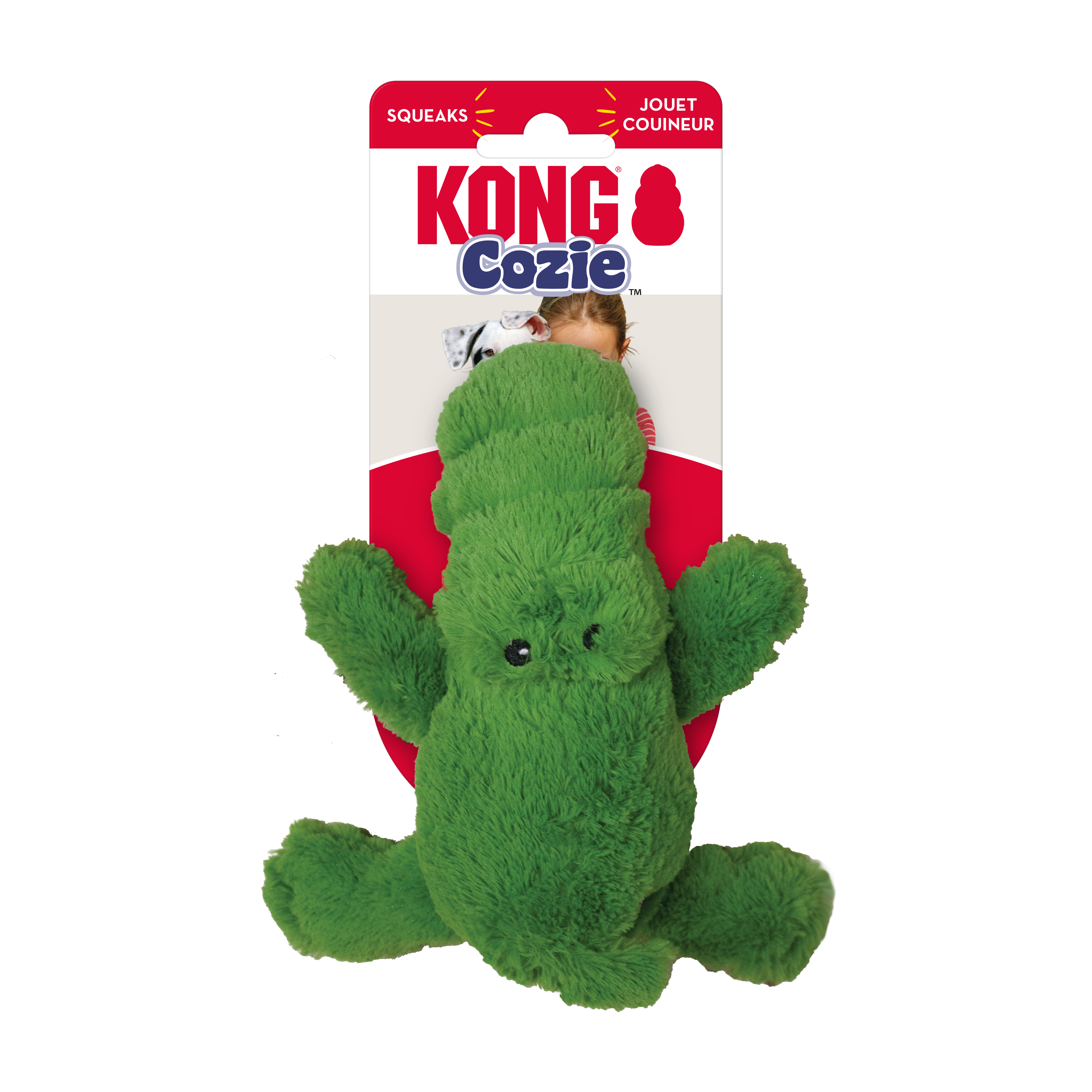 JUGUETE KONG COCODRILLO COZIE PELUCHE