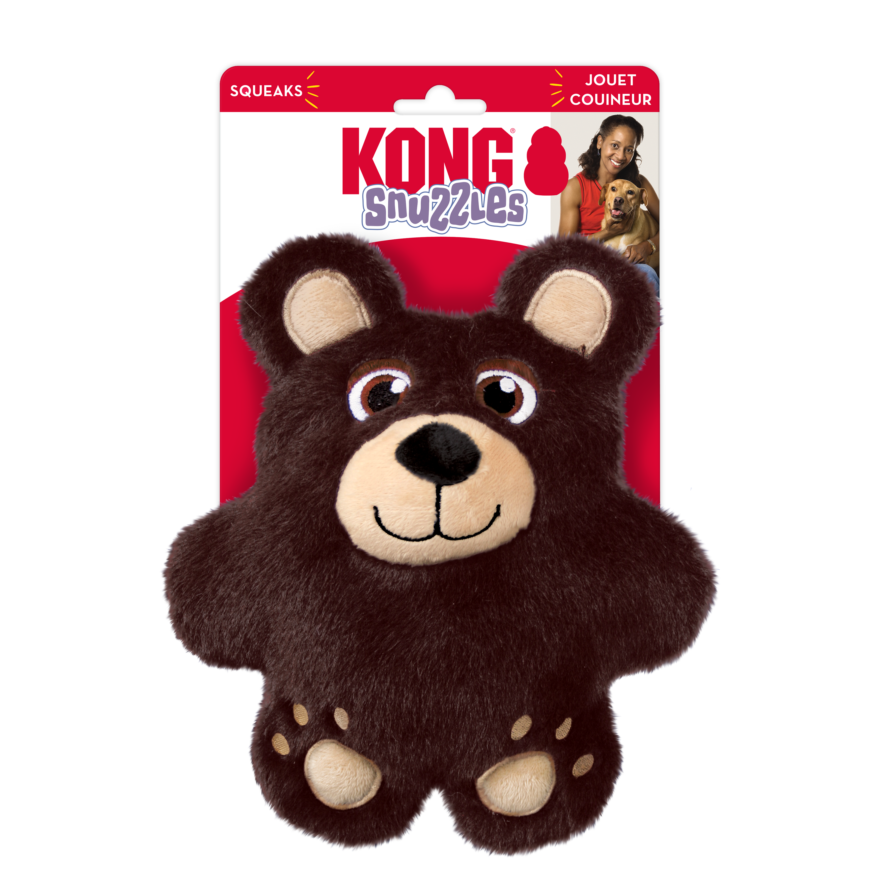 JUGUETE KONG PELUCHE SNUZZLES OSO MEDIUM