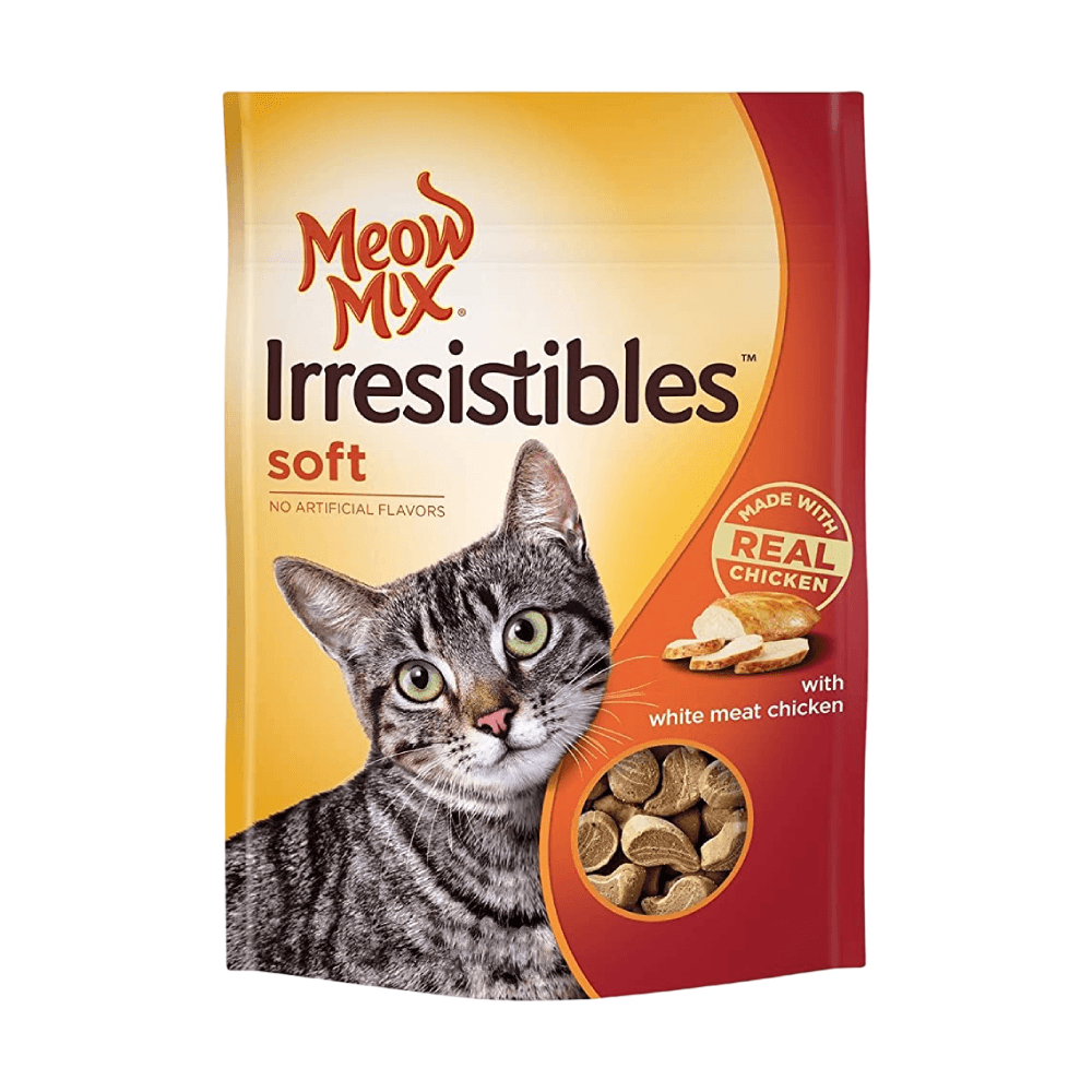MEOW MIX IRRESISTIBLES POLLO