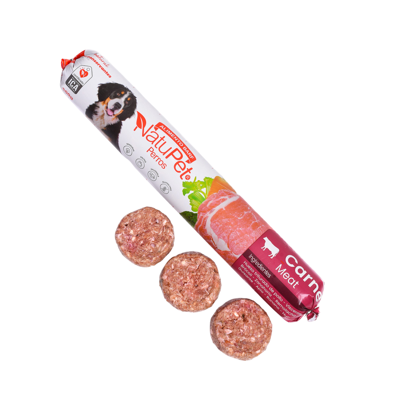 NATUPET CARNE X 500 GR