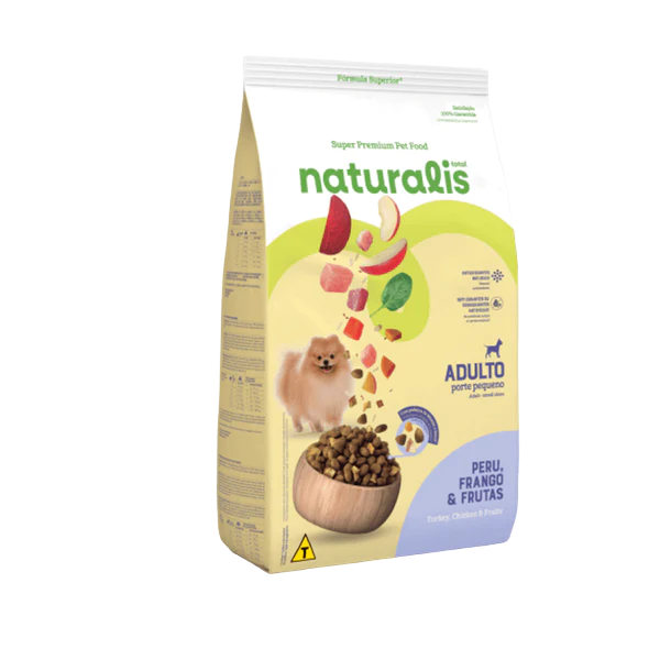 NATURALIS ADULTO RAZA PEQUEÑA FRUTAS