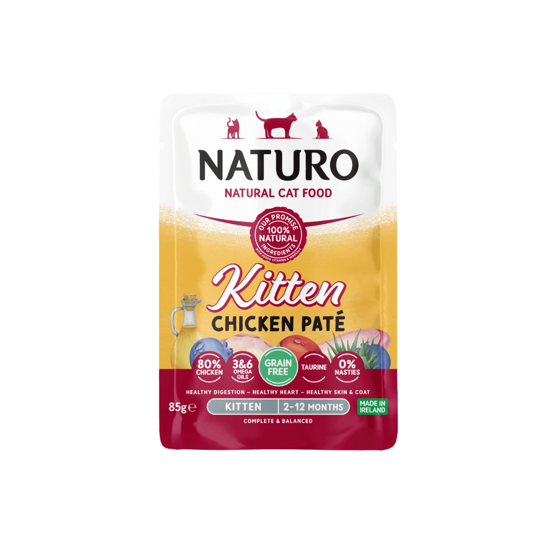 NATURO SOBRE GATO CACHORRO POLLO PATE X 85GR