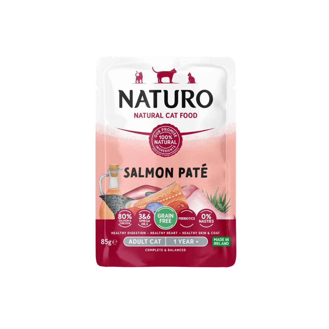 NATURO SOBRE GATO SALMON PATE X 85GR