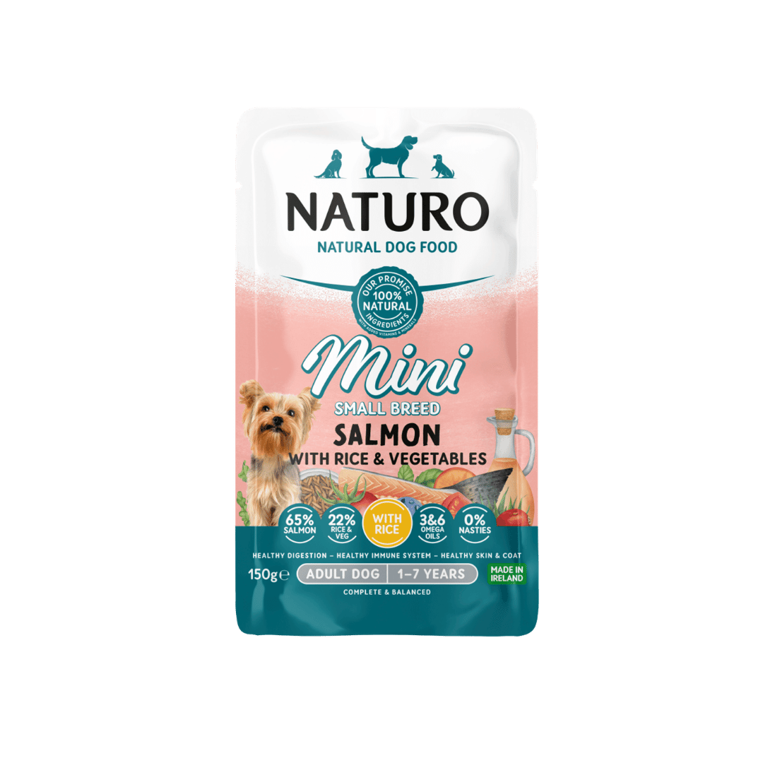 NATURO SOBRE PERRO SALMON X 150GR