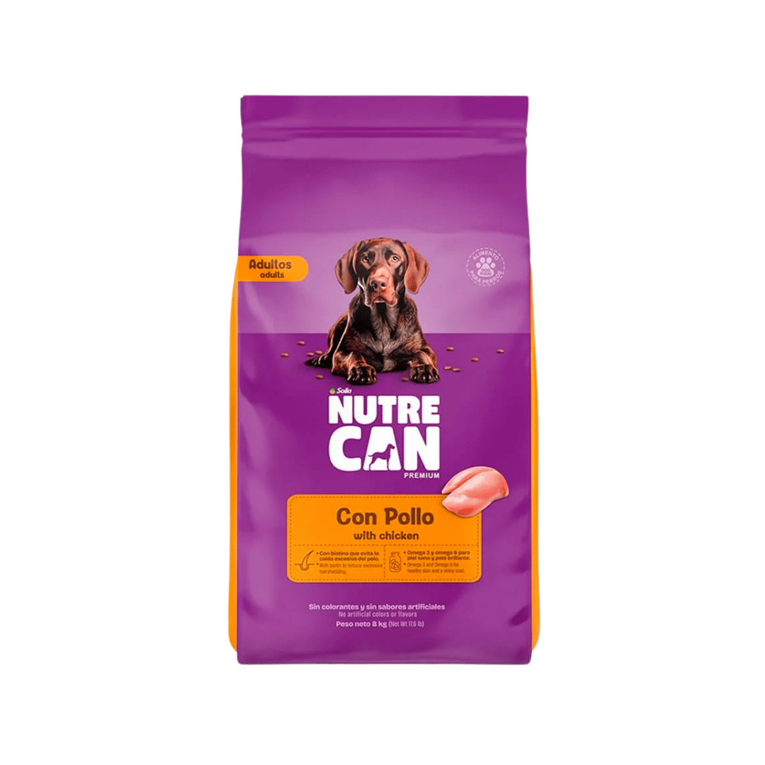 NUTRECAN ADULTO POLLO X 8KG