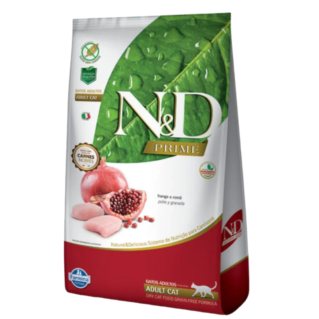 N&D PRIME FELINE  FRANGO ADULTO X 7,5 K