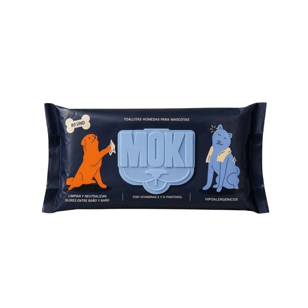 PAÑITOS MOKI X 80 UND