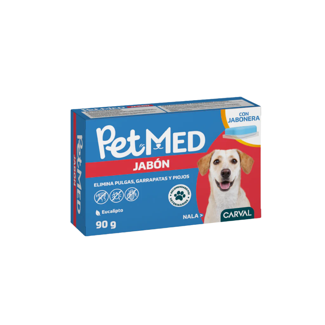 PETMED JABON INSECTICIDA 90GR