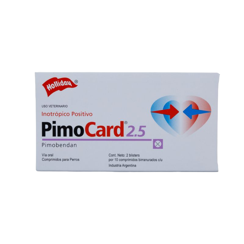PIMOCARD X 2.5MG X 20 COMPRIMIDOS