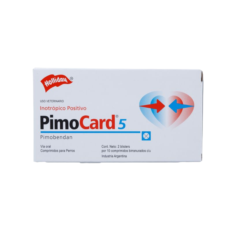 PIMOCARD X 5MG X 20 COMPRIMIDOS