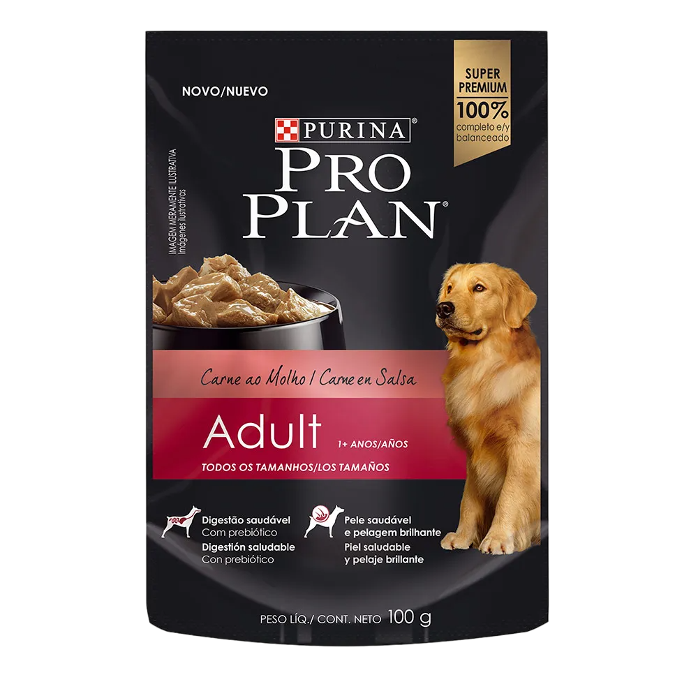 PROPLAN SOBRE PERRO ADULTO CARNE
