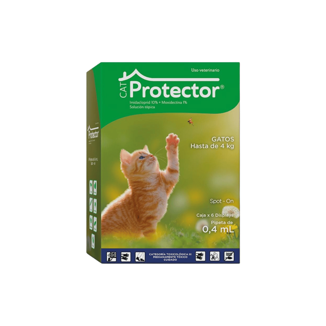 PROTECTOR GATO SOLUCION TOPICA HASTA 4KG