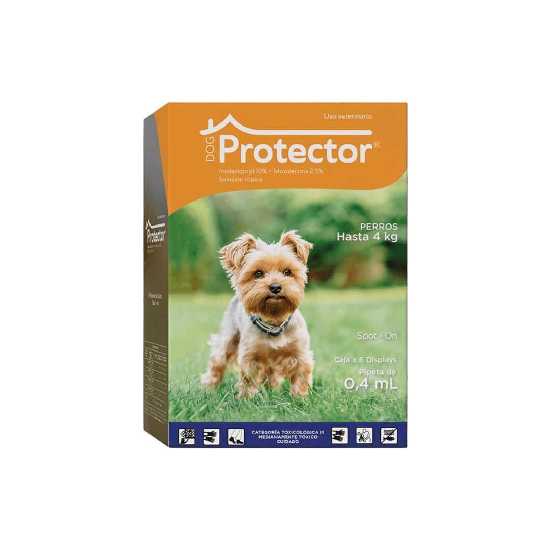 PROTECTOR PERRO SOLUCION TOPICA HASTA 4KG