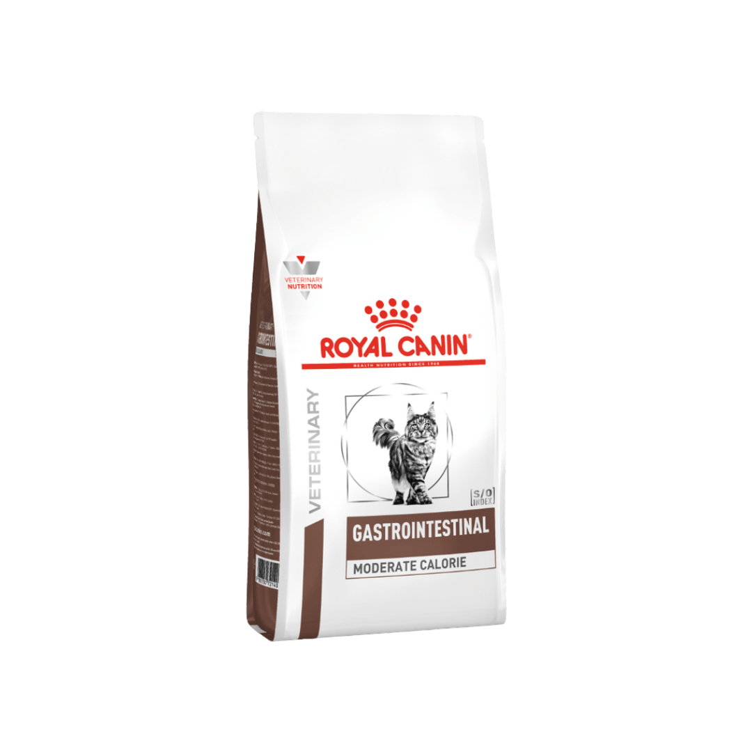 ROYAL CANIN GATO GASTROINTESTINAL MODERATE CALORIE X 2KG
