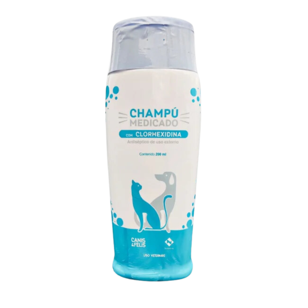 SHAMPOO CANIS Y FELIX CLORHEXIDINA