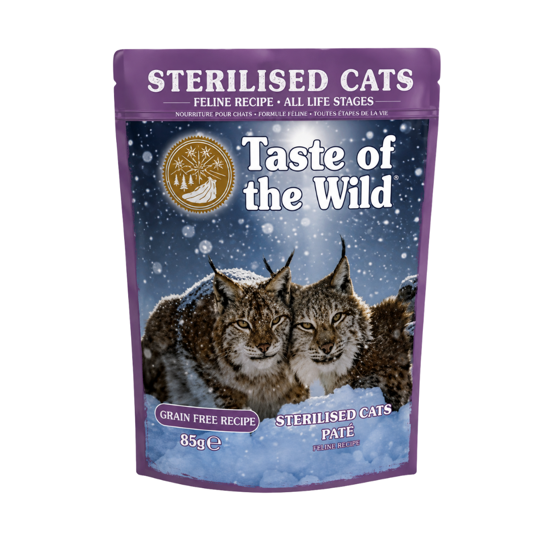 TASTE OF THE WILD SOBRE GATO STERILISED X 85GR