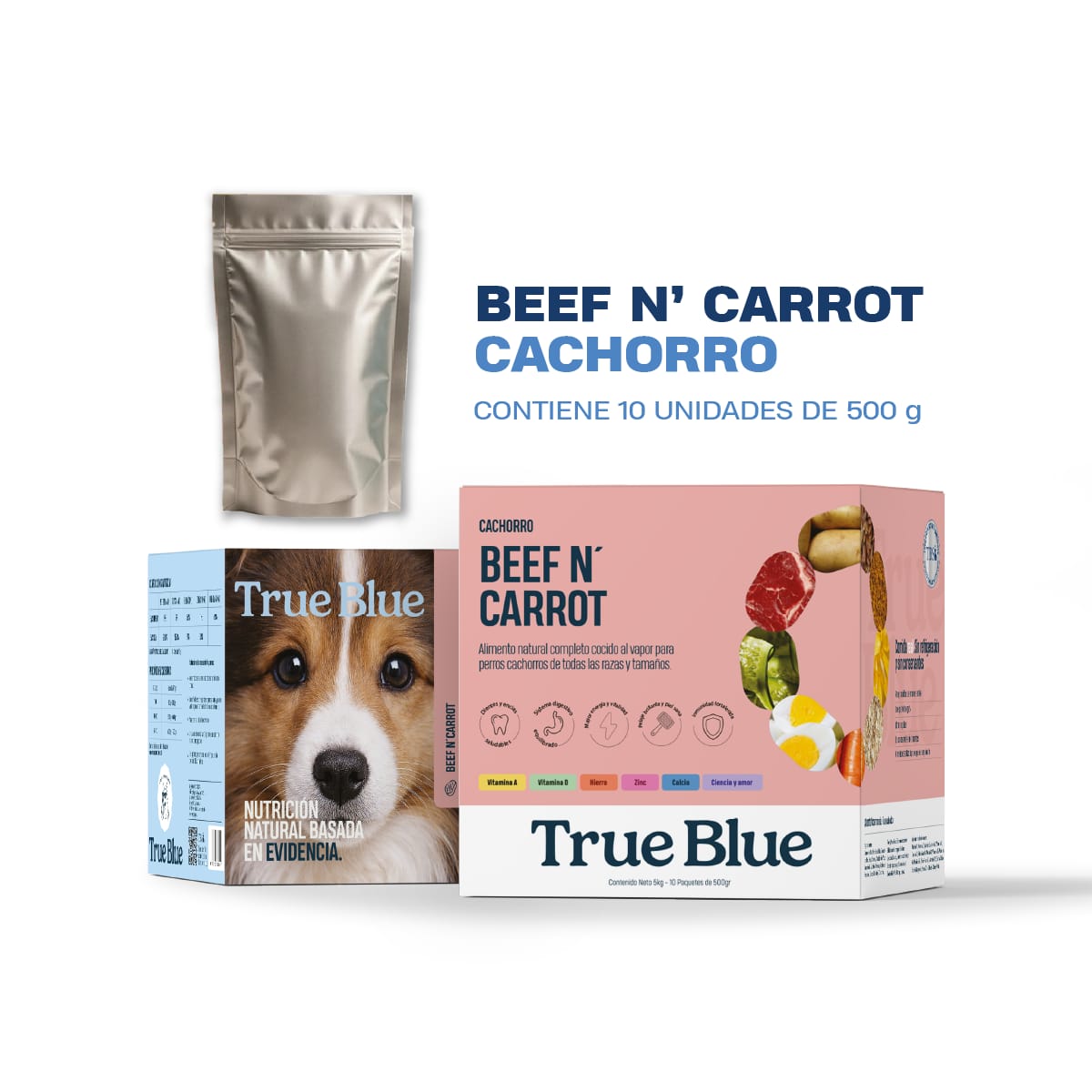 TRUE BLUE BEEF AND CARROT (CARNE) CACHORRO X 5KG