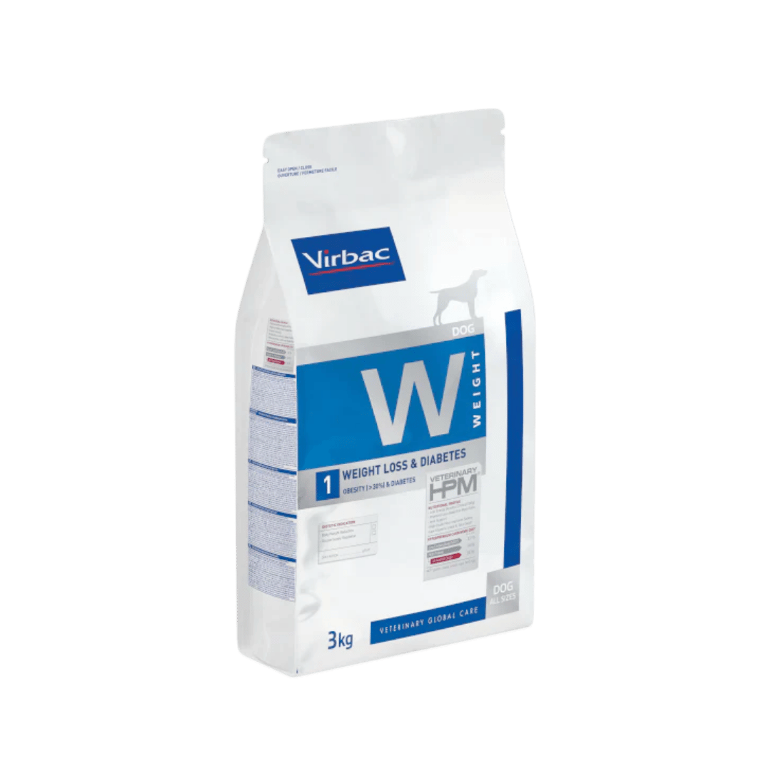 VIRBAC HPM PERRO DIET WEIGHT LOSS Y DIABETES (W1) X 3KG