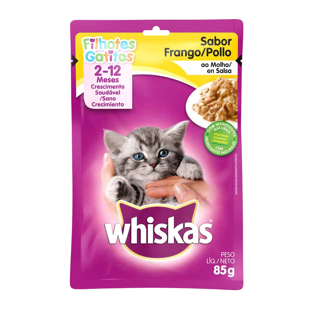 WHISKAS SOBRE GATITO POLLO