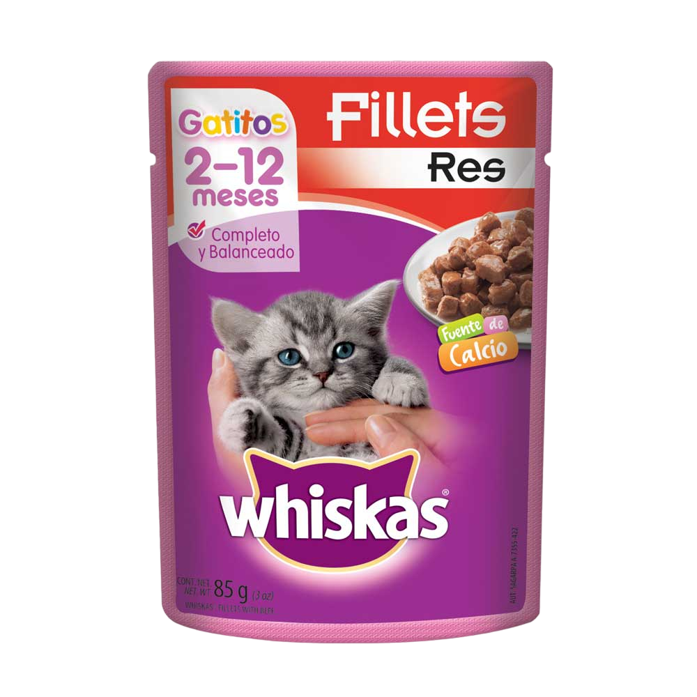 WHISKAS SOBRE GATITOS CARNE