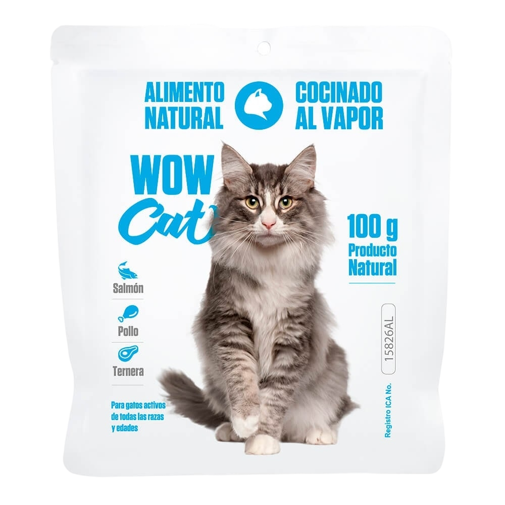WOW CAT POLLO X 100GR